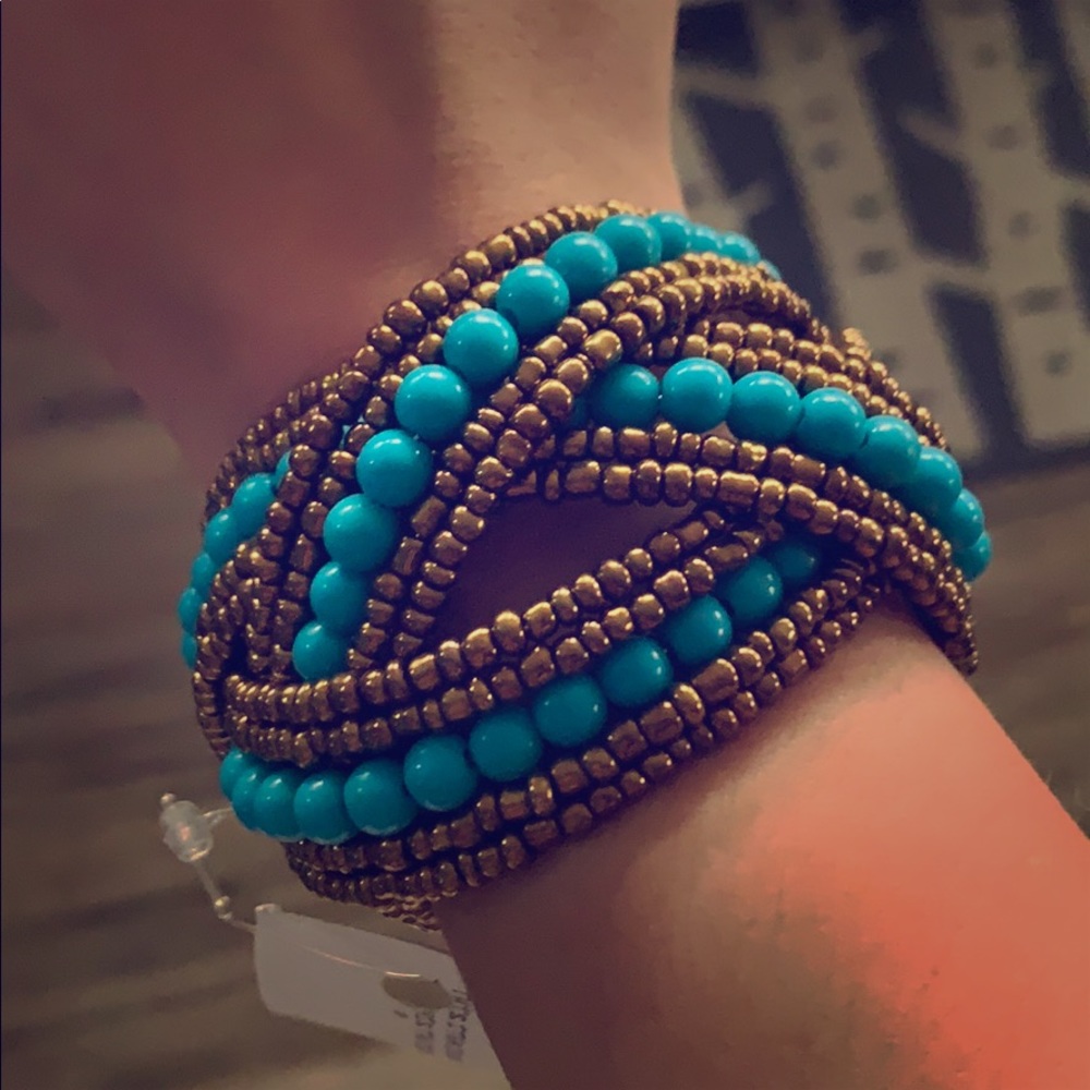 Lily Wang beaded cuff bracelet